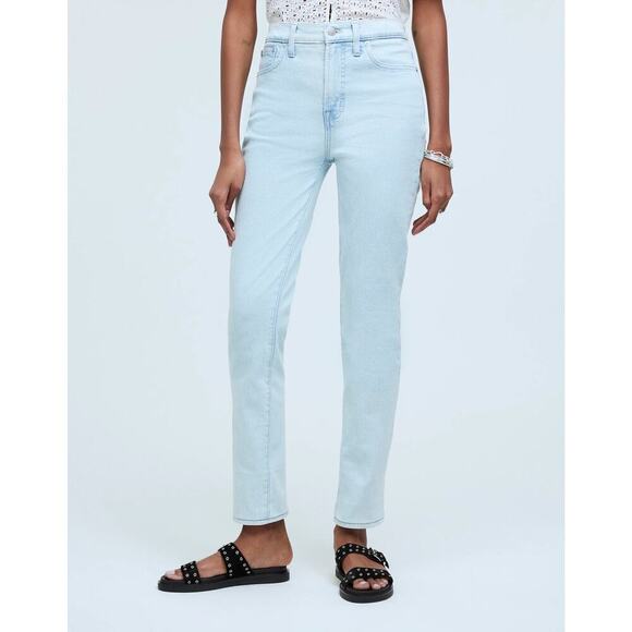 Madewell The Perfect Vintage Jeans High Rise Tapered Chestnut Wash Denim NWT 27 - Picture 1 of 10